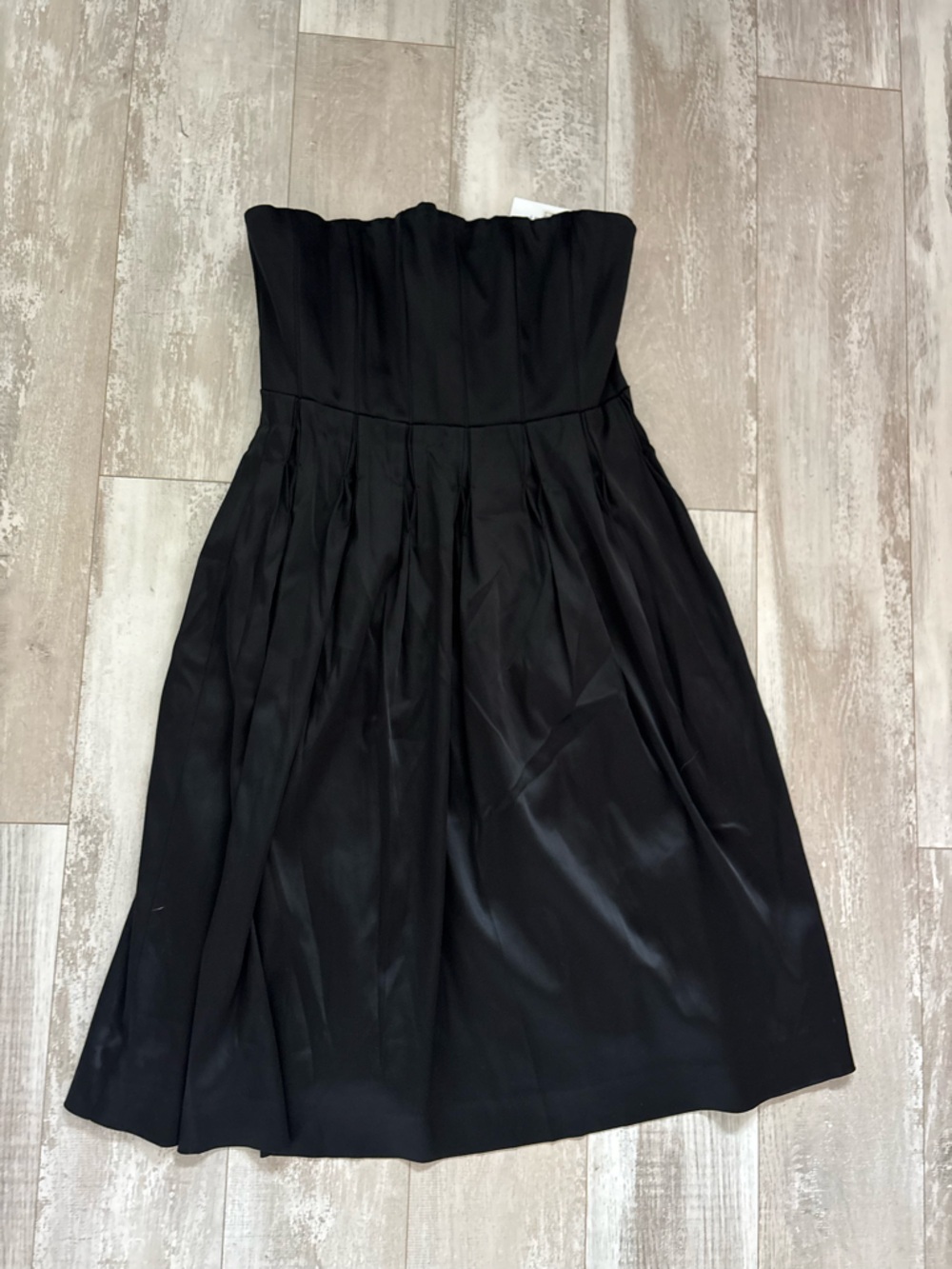 Calvin Klein Strapless Black Maxi Dress